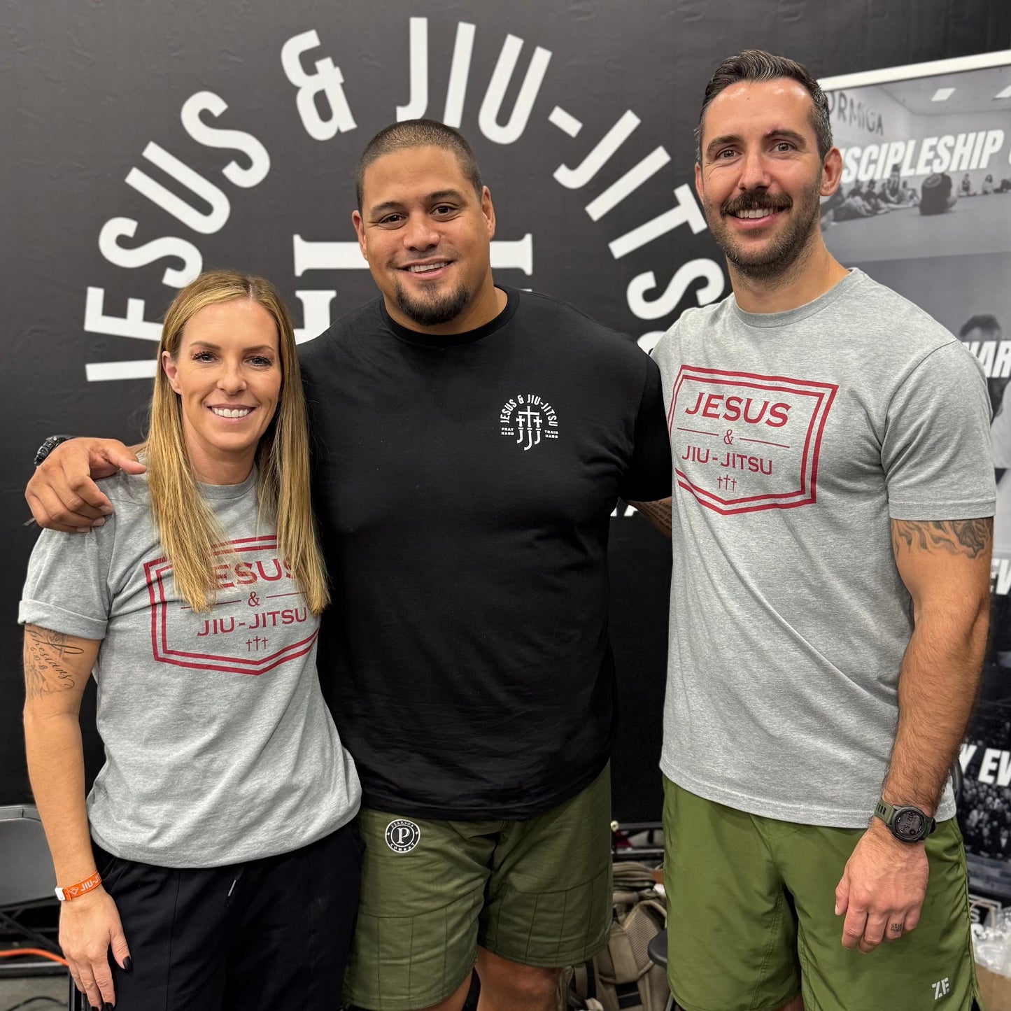 Gray JJJ Logo | T-Shirt