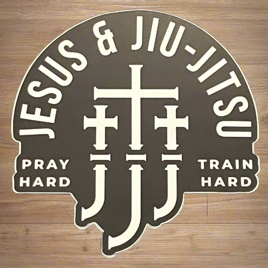 Pray Hard/Train Hard | Sticker