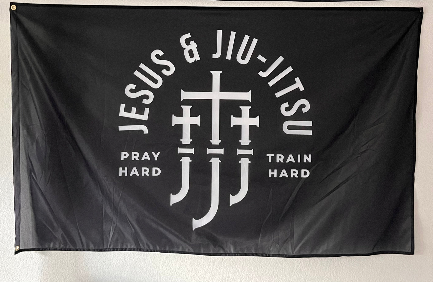 Pray Hard/Train Hard | Flag