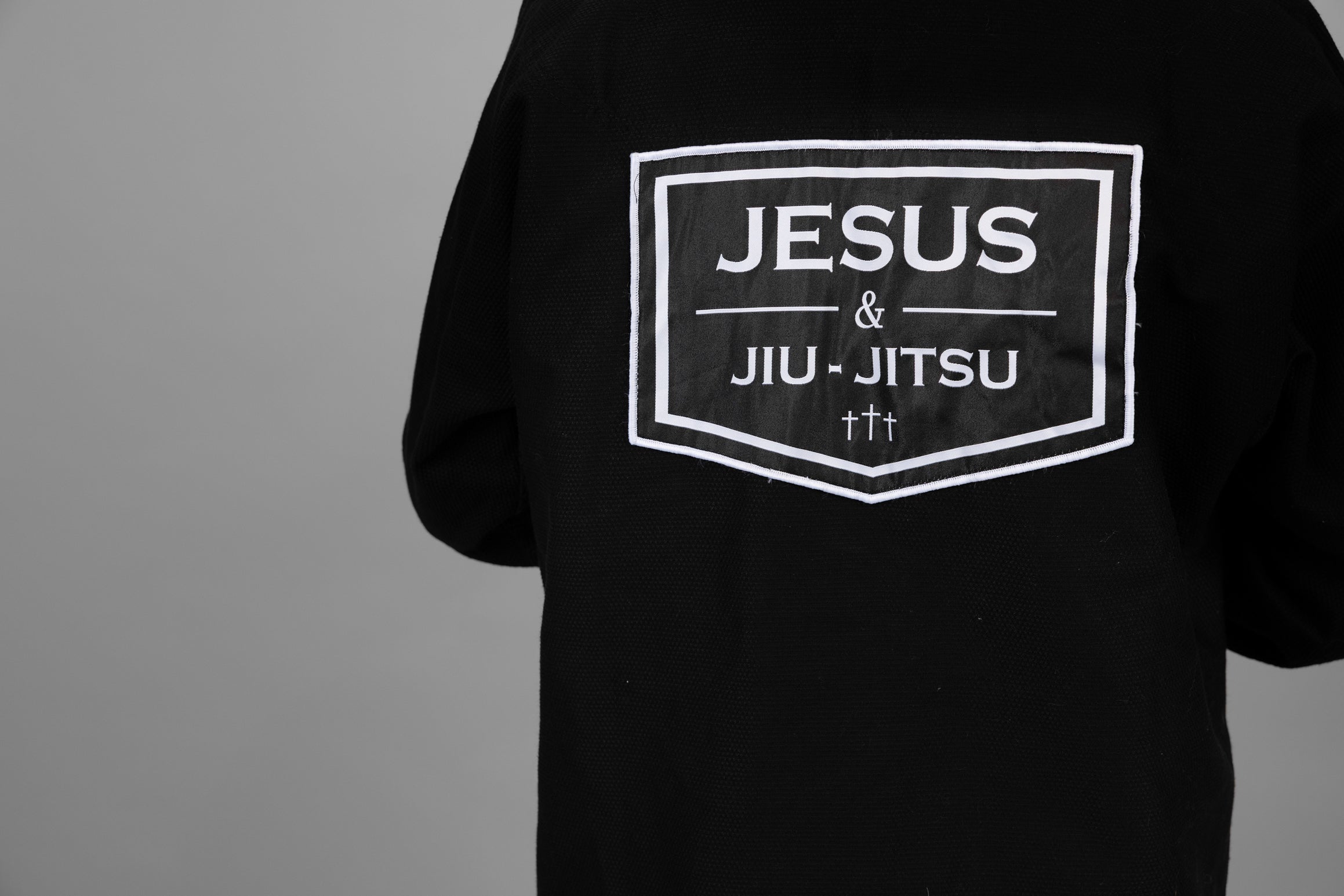 10in JESUS & JIU-JITSU patch