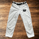 4 in JESUS & JIU-JITSU patch on white pants