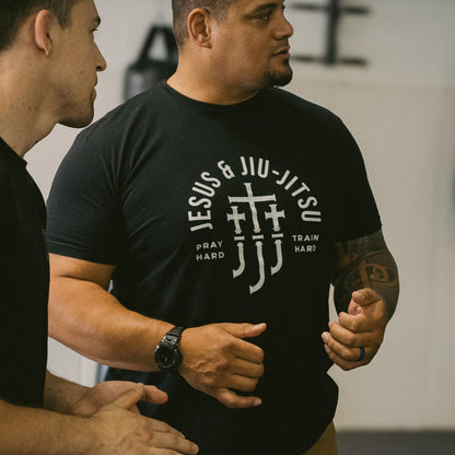 Pray Hard/Train Hard | T-Shirt