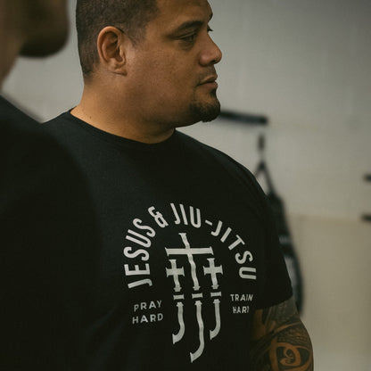 Pray Hard/Train Hard | T-Shirt