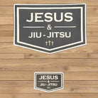 10in and 4in JESUS & JIU-JITSU patches